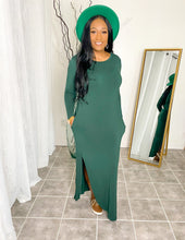 Load image into Gallery viewer, LAX | LONG SLEEVE MAXI DRESS - Aimak Beauty Apparel   
