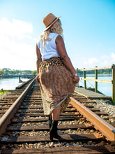 Load image into Gallery viewer, WILD THOUGHTS | VARIOUS ANIMAL PRINT MAXI SKIRT - Aimak Beauty Apparel   
