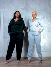 Load image into Gallery viewer, Take Charge | Track Suit (AVAILABLE IN CURVY SIZES) - Aimak Beauty Apparel   
